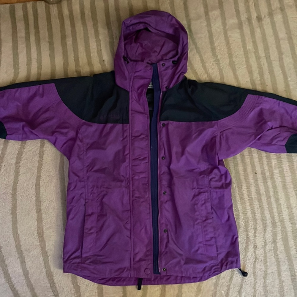 NWOT Purple Columbia Rain Jacket